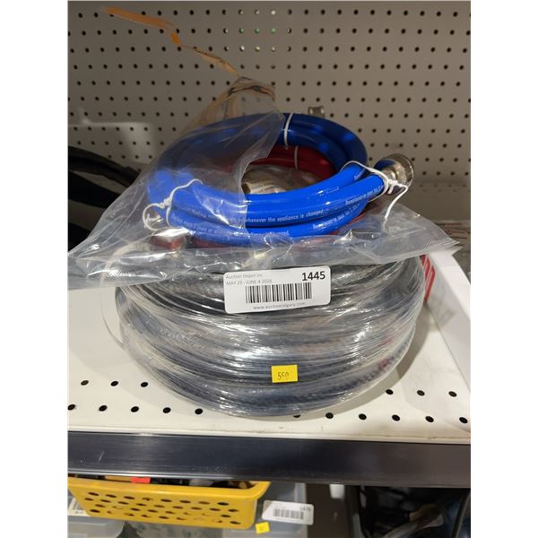 Washing Machine Water Supply Kit and 3/4" PVC