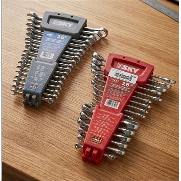 SKY 16 Piece Combination Wrench Sets