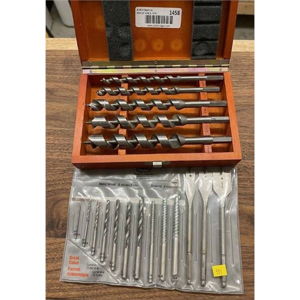 Drill Bit and Spade Bit Set