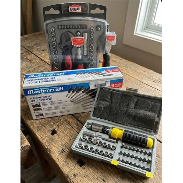 Hand Tool Sets, 3 Sets Total