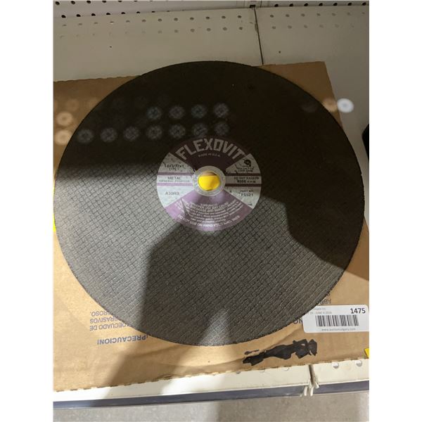 Case Lot of Flexovit Cut-Off Wheel 14 x 1/8 x 1 Inch