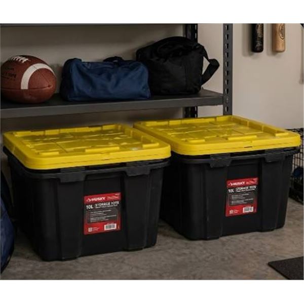 2 Steel Core 40L Heavy Duty Tubs