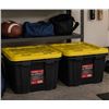 Image 1 : 2 Steel Core 40L Heavy Duty Tubs