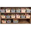 Image 1 : 13 Plastic Storage Baskets