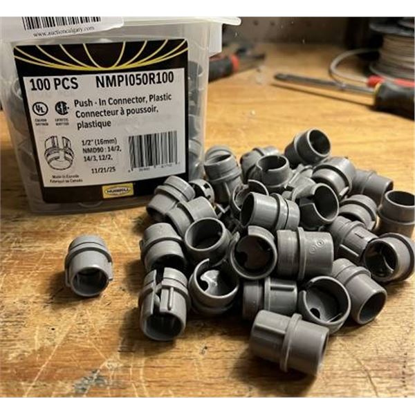 100 Hubbell NMPI050R100 Push-In Connectors
