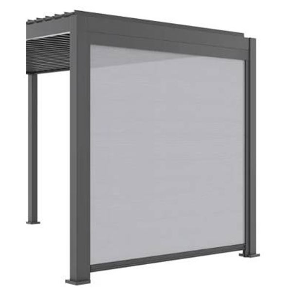 Mirador 8' Adjustable Privacy Screen System - Grey
