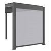 Image 1 : Mirador 8' Adjustable Privacy Screen System - Grey
