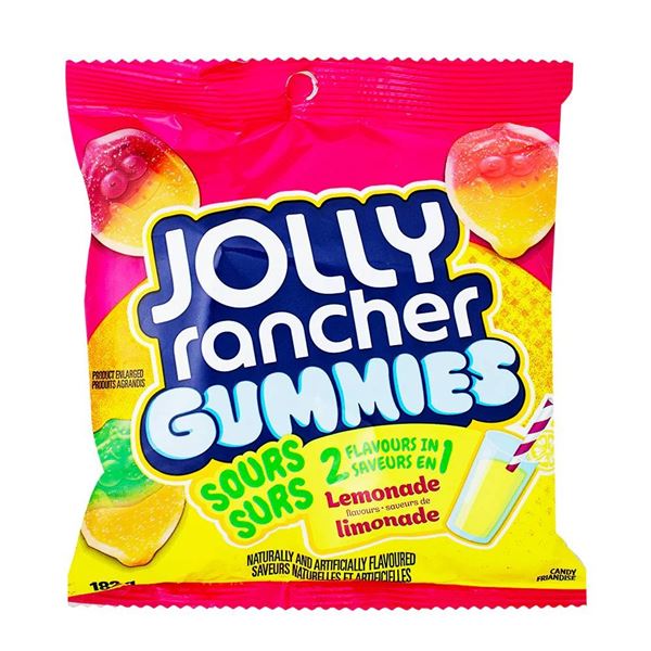 Jolly Rancher Gummies Sours 10 x 182g