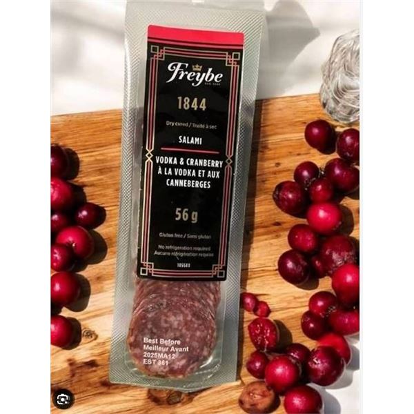 24 x 56g Trevye Trevye Vodka & Cranberry Salami