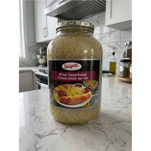 Steinfeld's Wine Sauerkraut 2L Jar