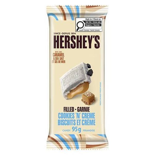 Hershey's Cookies N Creme Caramel Bars, 12 x 95g