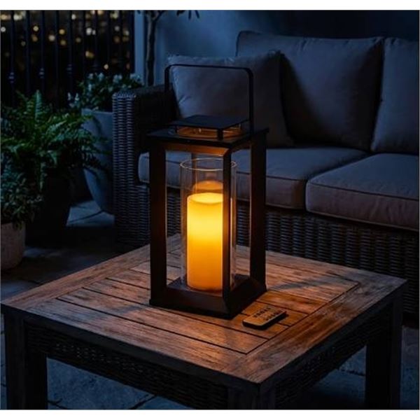 TX Brands Indoor/Outdoor Pillar Candle Lanern