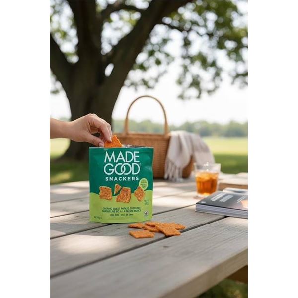 Made Good Organic Sweet Potato Crackers 6x142g
