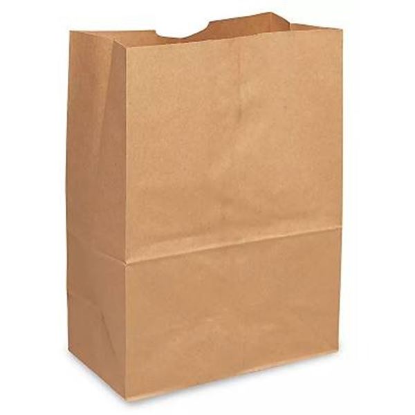 Kraft RCL 100% Recycled Bags 300 Pack 12x7x17"
