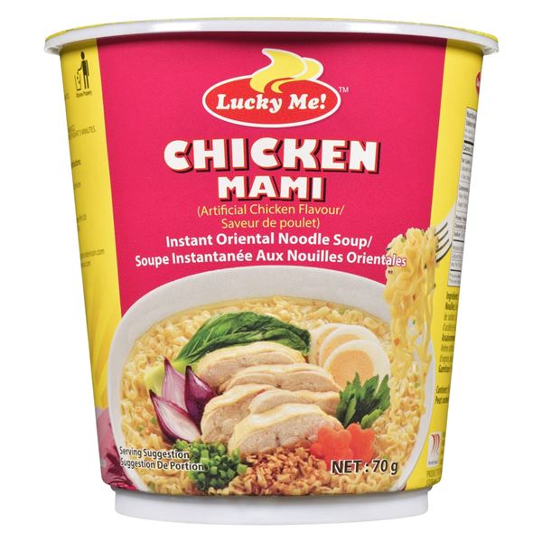 Lucky Me! Chicken Mami Noodle Soup Case 24 x 70g