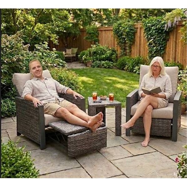 Barcalounger 3-Piece Patio Set