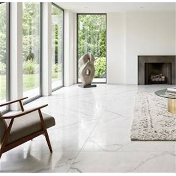 PORCELAIN TILE -CALACATTA VENETIAN 24x48 Matte  - PALLET LOT OF 128 SQ FT (8 BOXES)