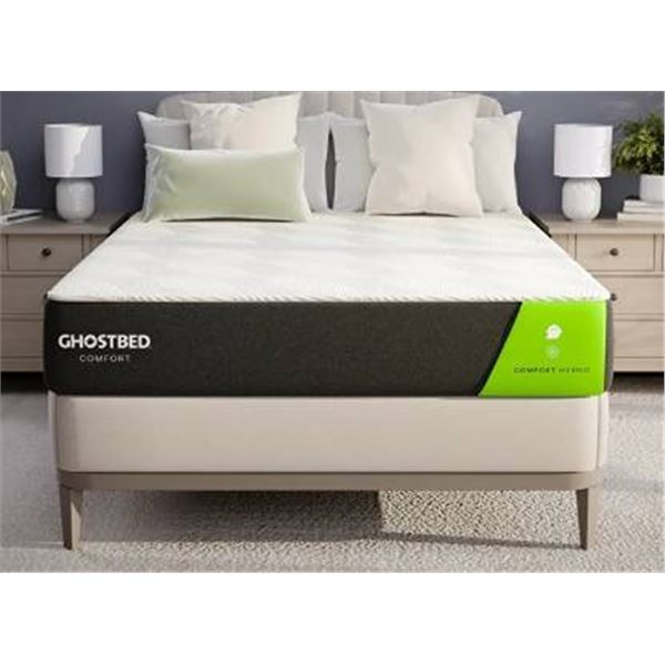 QUEEN SIZE Ghost Bed Luxe Foam Mattress - THESE ARE OUT OF PACKAGE MATTRESSES, MAY HAVE SCUFFS OR MA