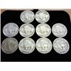 Image 2 : 10 Assorted 1920's Buffalo Nickels