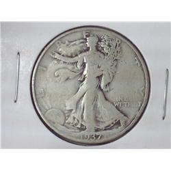 1937-D Walking Liberty Half Dollar