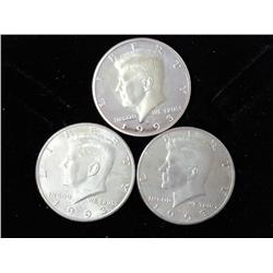 1993-P/D/S Kennedy Halves Removed From SGS Slabs