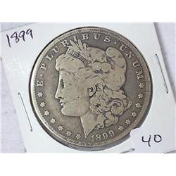 1899 Morgan Silver Dollar (Better Date)