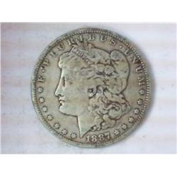 1887-O Morgan Silver Dollar