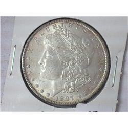 1897 Morgan Silver Dollar