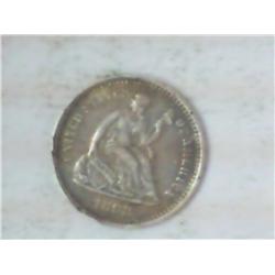 1868-S Seated Liberty Half Dime (EF+)