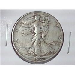 1936 Walking Liberty Half Dollar