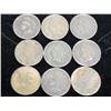 Image 1 : 9-Assorted 1890's Indian Head Cents