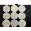 Image 2 : 9-Assorted 1890's Indian Head Cents