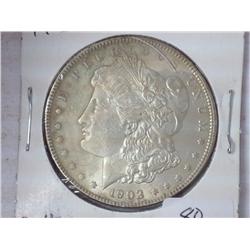 1903 Morgan Silver Dollar (Better Date) AU