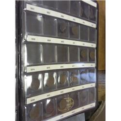 Harco Album Of Indian Cents (Contains 13 Coins)