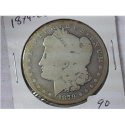1879-CC Morgan Silver Dollar