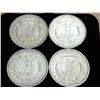 Image 2 : 4 Assorted 1921 Morgan Silver Dollars