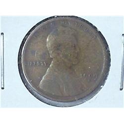 1909-S Lincoln Cent (Key Date) VG