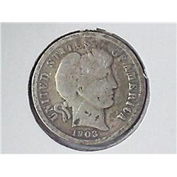 1903 Barber Dime