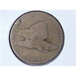 1858 Large Letter Flying Eagle