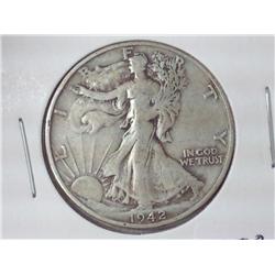 1942-S Walking Liberty Half Dollar