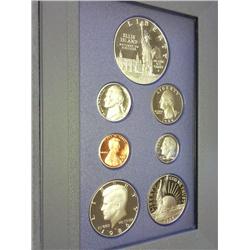 1986 US Prestige Proof Set (No Outer Box)