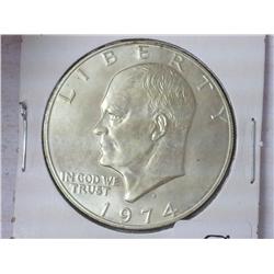 1974-S Ike Dollar (Silver) UNC