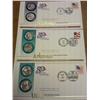 Image 1 : 3 US MInt 50 State FDC's Utah, Arkansas, OK