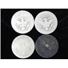 Image 2 : 4 Assorted Barber Quarters