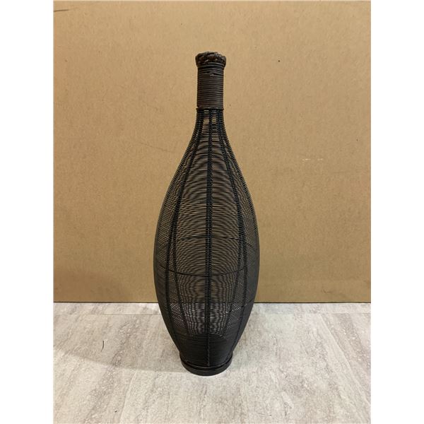 Light & Living Suneka Matte Black Metal Tea Light Holder