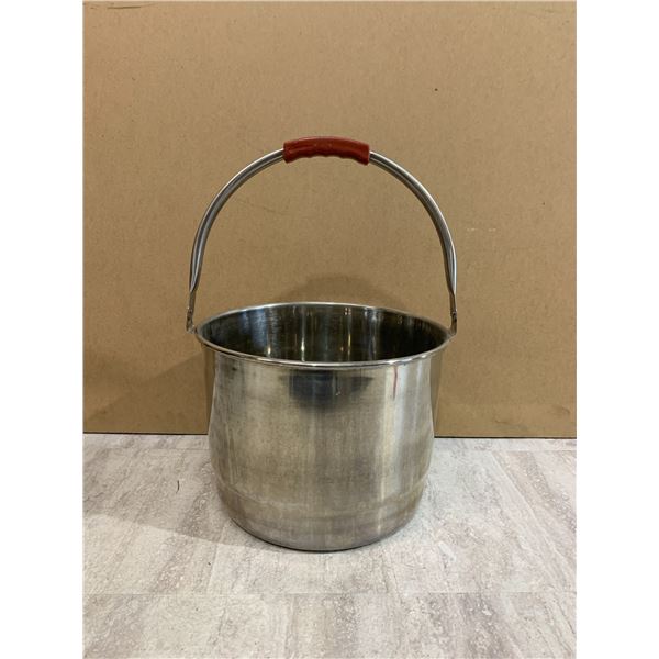 Stainless Steel Bail Handle Pail