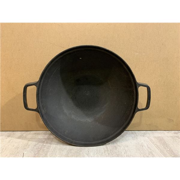 Cooker King Cast Iron Wok