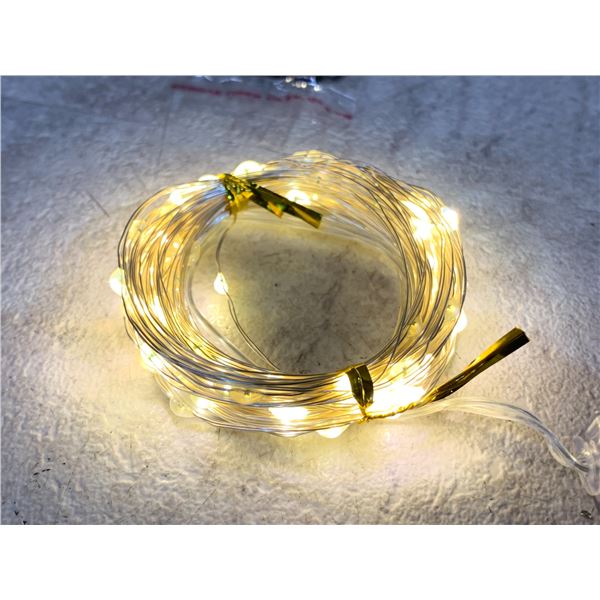 Lot of 2 USB Fairy Lights w/ Remote - RGB LED