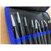 Image 2 : 9 Pcs Stainless Steel Repair Tweezers Set - Antistatic Coating