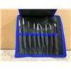 Image 5 : 9 Pcs Stainless Steel Repair Tweezers Set - Antistatic Coating